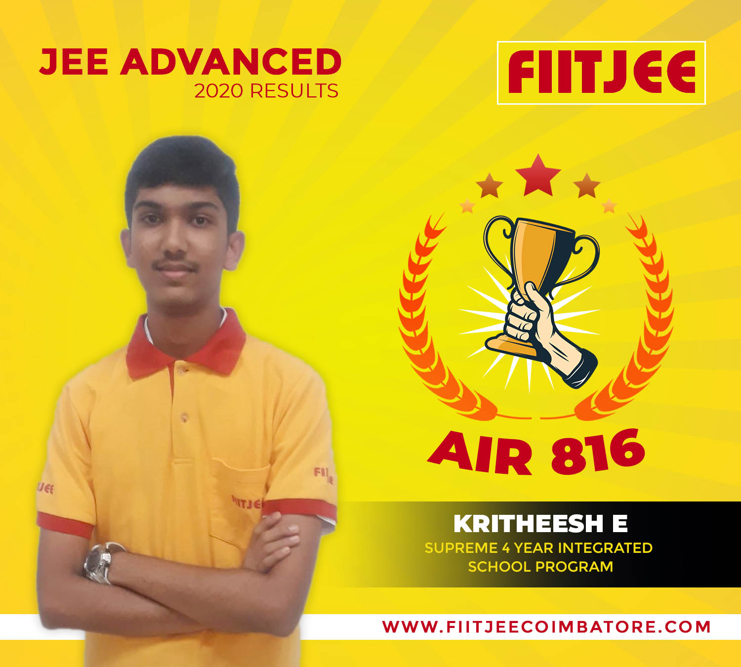 JEE Adv Topper