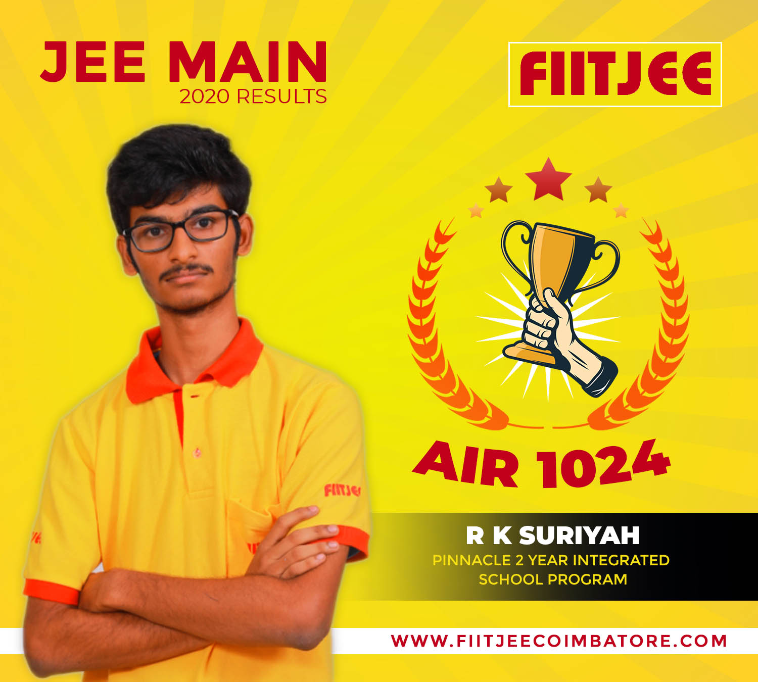 JEE Main Topper
